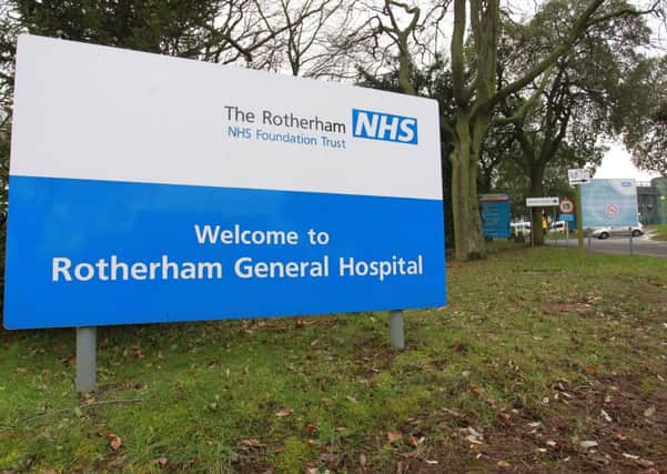 Rotherham General Hospital.