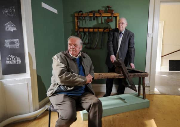 John Stone (left) and Sid Woodhams have an exhibition at the Parish Rooms, Malton. Pictures by Simon Hulme