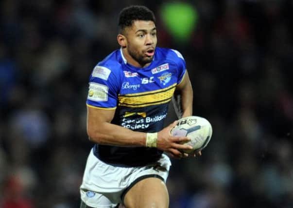 Kallum Watkins will be looking to add to the four tries he has scored this season as Leeds Rhinos tackle Wakefield Trinity (Picture: Steve Riding).
