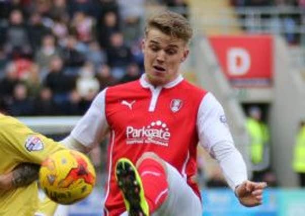 Danny Ward is hoping for a recall to Rotherham Uniteds ranks against Brighton after recent injury Picture: Paul Wickson).