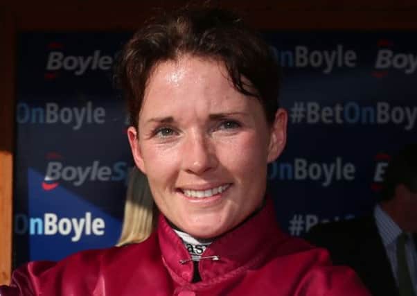 Katie Walsh triumphed in the Irish National but must wait to see if she gets a ride at Aintree (Picture: Niall Carson/PA Wire).