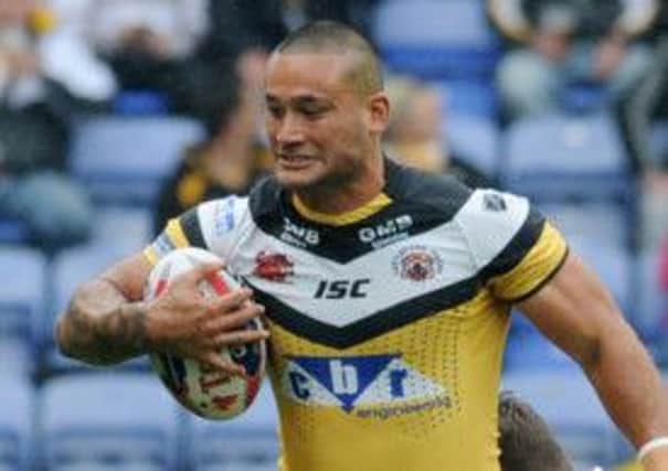 Former Leeds and Castleford player Weller Hauraki faces a disciplinary tribunal tonight (Picture: Steve Riding).