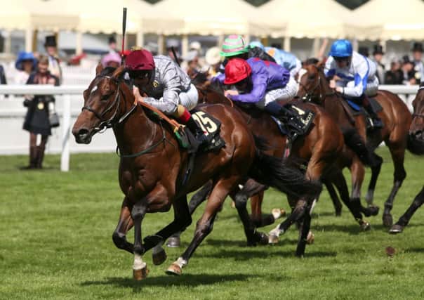 The Wow Signal, seen being ridden to victory by Frankie Dettori in the Coventry Stakes at Ascot last June (Picture: Steve Parsons/PA Wire).