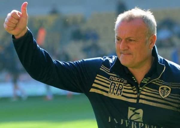 IN THE RUNNING: Leeds United head coach Neil Redfearn has been nominated for the Sky Bet Championship manager of the month award for March. Picture by Simon Hulme.