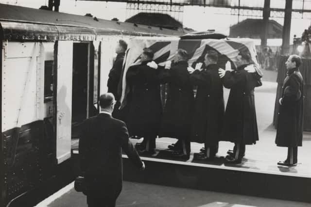 Winston Churchill's funeral train