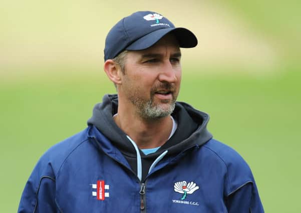 Yorkshire's first-team coach Jason Gillespie (Picture: Joe Giddens/PA Wire).