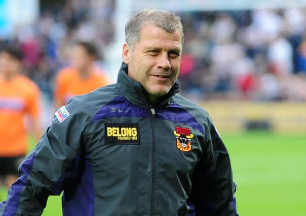 JAMES LOWES: Bradford coach delighted to stop London grabbing a try in the Championship.