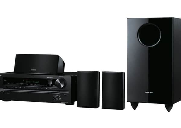 An AV receiver and speakers will give you the full surround sound experience in your lounge
