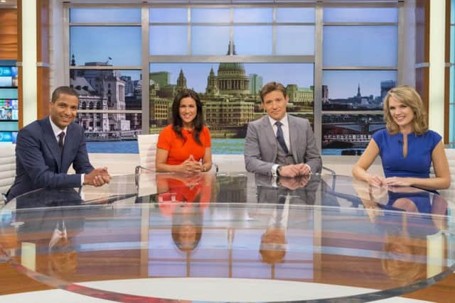 Good Morning Britain's regular presenters (from left) Sean Fletcher, Susanna Reid, Ben Shephard and Charlotte Hawkins