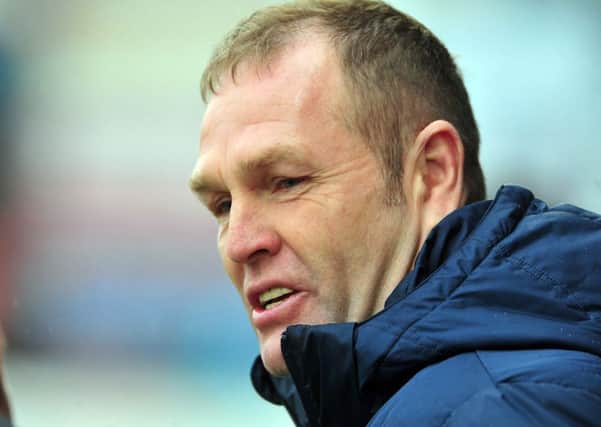 York City's manager Russ Wilcox (Picture: Tony Johnson).