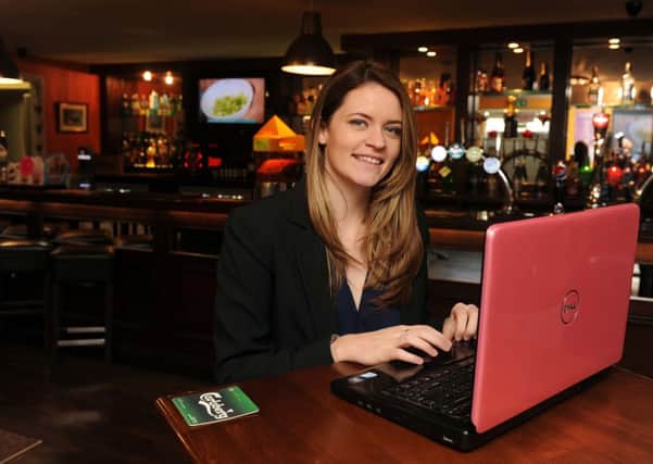Lauren Devine - owner of pub management company  23  which has recently refurbished old WMC in Ackworth
  Frog and Moose, Wakefield Road, Ackworth, Pontefract,