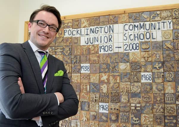 Pocklington Community Junior Schools new headteacher Alex Reppold.