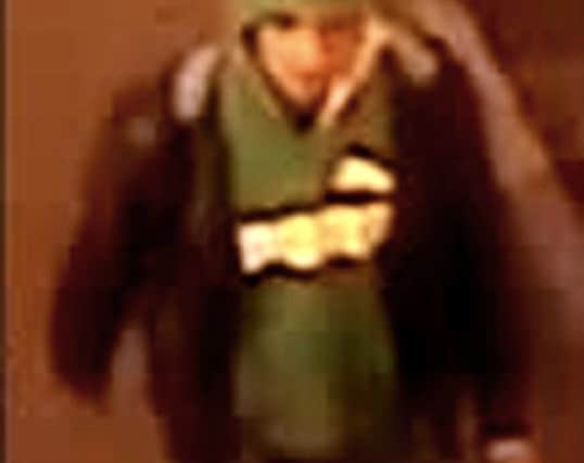 A CCTV image of the attacker