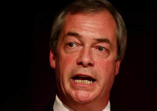 Nigel Farage launches Ukip's manifesto today