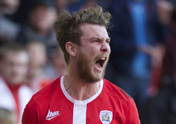 Sam Winnall scored for Barnsley against Notts County (


Picture: Dean Atkins).