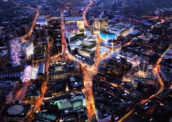 An artist's impression of the Sheffield Retail Quarter