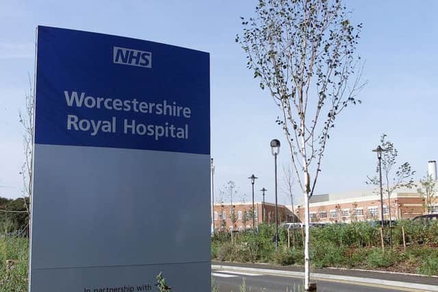 The Worcestershire Royal Hospital, where a doctor usually deployed to major disasters was sent in to the hospital's under-pressure A&E department as staff were forced to treat patients in the corridor