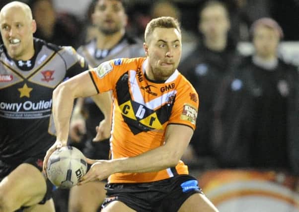 James Clare of Castleford Tigers.