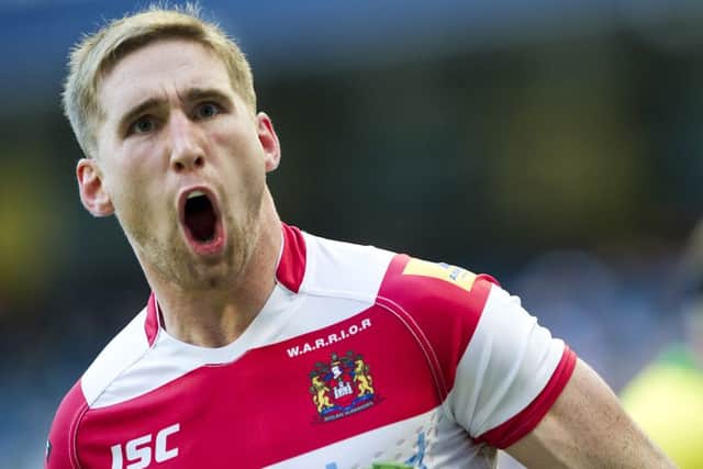 Sam Tomkins on his way back to Wigan.