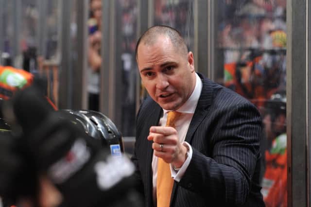 GONE: Sheffield Steelers' head coach Gerad Adams was fired by the club on Monday.