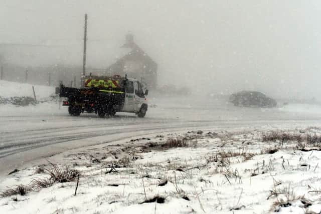 Snow has fallen across Wensleydale and other parts of Yorkshire