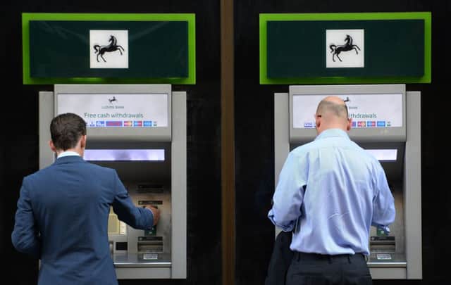 Lloyds reported a better-than-expected 21% rise in underlying profits to £2.18 billion for the first quarter