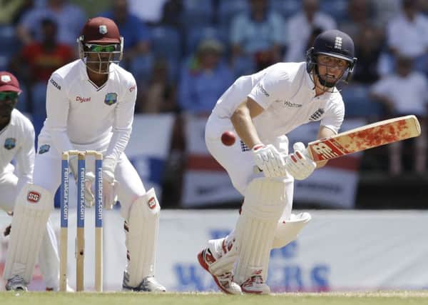 EXALTED COMPANY: England and Yorkshire's Gary Ballance in action against the West Indies in Grenada.