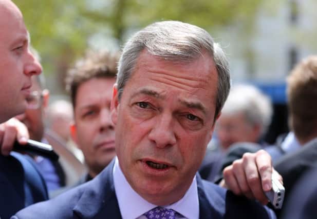 Ukip Leader Nigel Farage