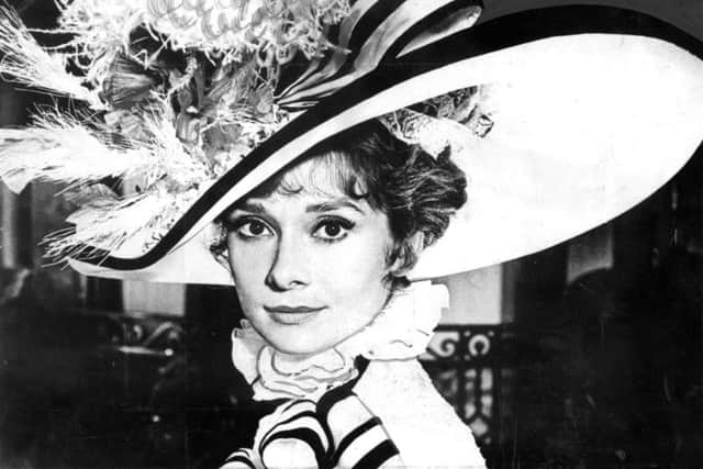 Audrey Hepburn as Eliza Doolittle in "My Fair Lady".
