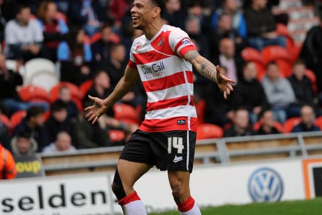 Doncaster Rovers' Nathan Tyson.