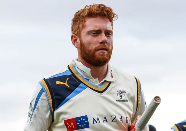 Jonny Bairstow scored a ton for Yorkshire
