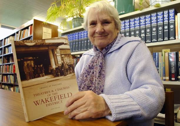 FONDLY REMEMBERED: Kate Taylor at a book signing in 2007 for Theatres and Cinemas of the Wakefield District. Picture: PHIL SAMBROOK