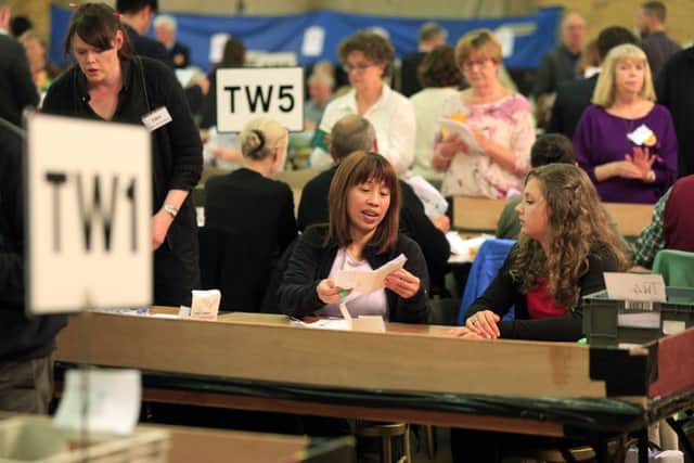 Counting in the General Election gets underway