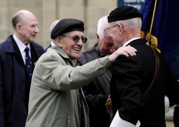 Veterans gather to commemorate the 70th anniversary of VE Day