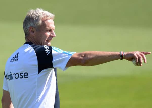 ON MY WAY:  Peter Moores was today sacked by the ECB,further fuelling speculation that Yorkshire head coach Jason Gillespie will be the man to succeed him.