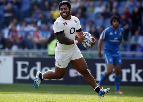 England's Manu Tuilagi said he takes "full responsibility" for his actions and the incident was "something I deeply regret". Picture: Jonathan Brady/P.