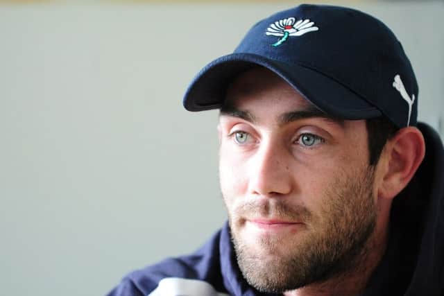 Glenn Maxwell is looking forward to teaming up with fellow Australian Aaron Finch next month for Yorkshire as they go in search of success in the NatWest T20 Blast (Picture: Steve Riding).