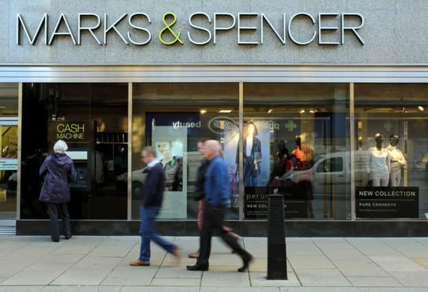 Marks & Spencer has reported its first rise in profits for four years