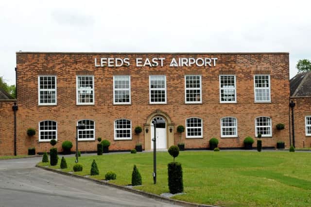 The newly named Leeds East Airport