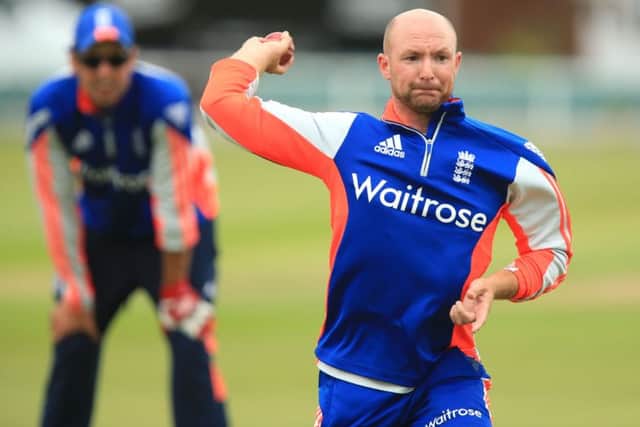 Adam Lyth, taking part in an England practice session at Headingley on Wednesday.