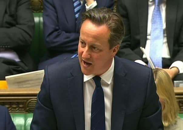 David Cameron gives his tribute to former Liberal Democrat leader Charles Kennedy  in a special House of Commons session