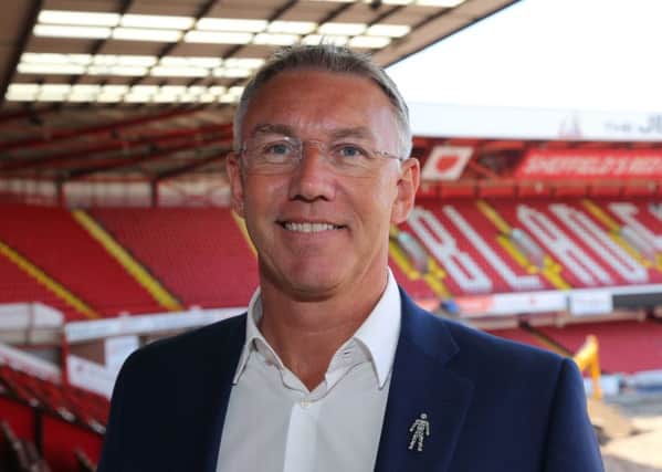 New Sheffield United manager Nigel Adkins pictured at yesterdays media day at Bramall Lane (Picture: Martyn Harrison).