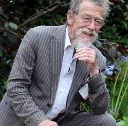 John Hurt at the RHS Hampton Court Palace Flower Show in 2012