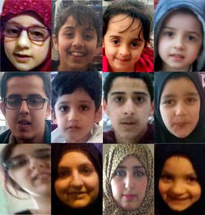 12 family members missing in the Middle East