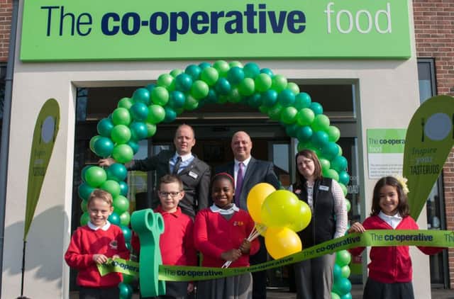 Children from Low Ash Primary School took centre stage when they helped to officially open the new Co-operative food store on Wrose Road, Shipley in April.