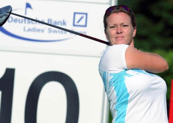 Doncaster's Rebecca Hudson shot an opening three-under-par 70 in the Deloitte Ladies Open in Holland (Picture: Karl Mathis/AP).
