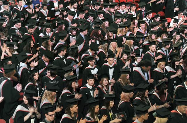 Graduates face increasing debt levels.