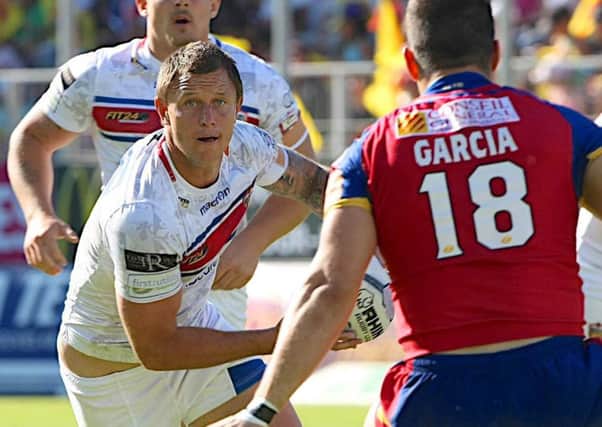 Tim Smith: Outstanding again for Wakefield Trinity in France.