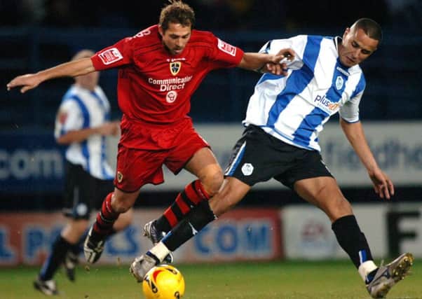 Madjid Bougherra (right) in action for Sheffield Wednesday