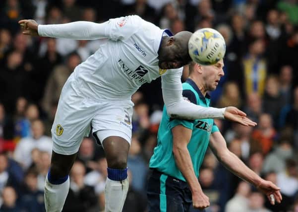 Sol Bamba in action. (Picture: Bruce Rollinson)